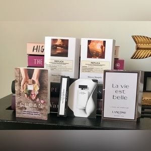 Luxury Brand Samples - Warm & Spicy Family - Great for purse or travel!